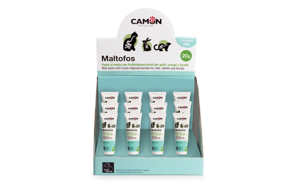 Camon Maltofos 50g - Pasta al Malto Contro i Boli di Pelo Camon Maltofos 50g - Pasta al Malto Contro i Boli di Pelo